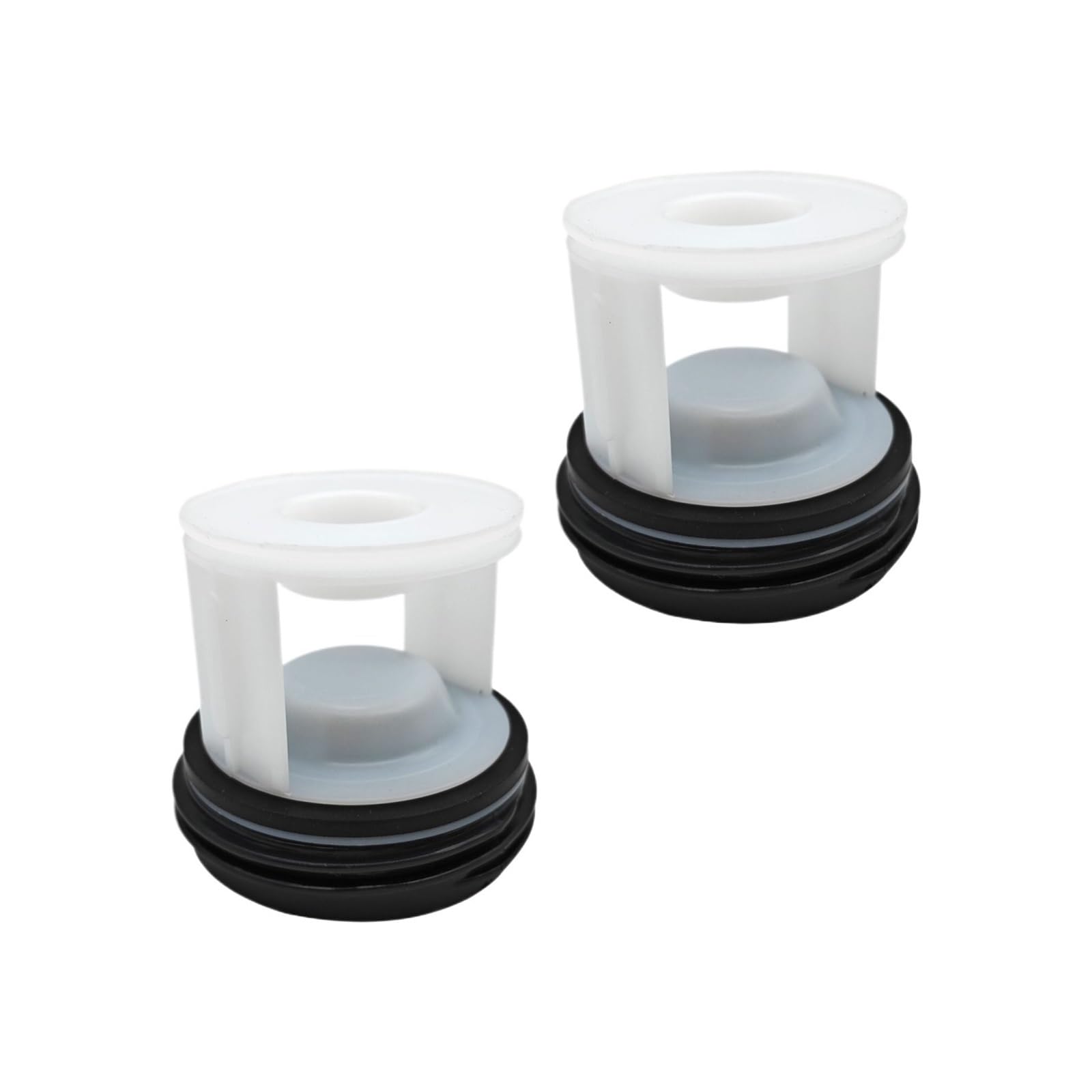 Rshechufbfg 601996-101409-2Pcs Washing Machine Drain Pump Filter Plug Cap, Compatible For Bosch