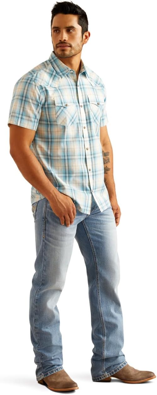 Ariat Mens Harold Retro Fit Shirt - Image 3