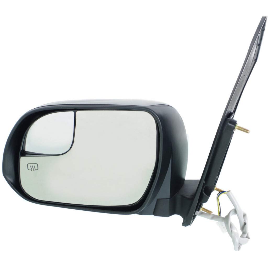 Photo 1 of For Toyota Sienna 2015-2018 Door Mirror Driver Side | Power | Heated | Manual Folding | w/Blind Spot Glass | Paintable | Replacement For 8794008150 | TO1320339