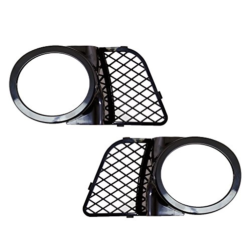 TopPick Black Open Mesh Grille Grill FOR BMW E39 w/ M5 style front bumper 1998-2003 51112496283-51112496284