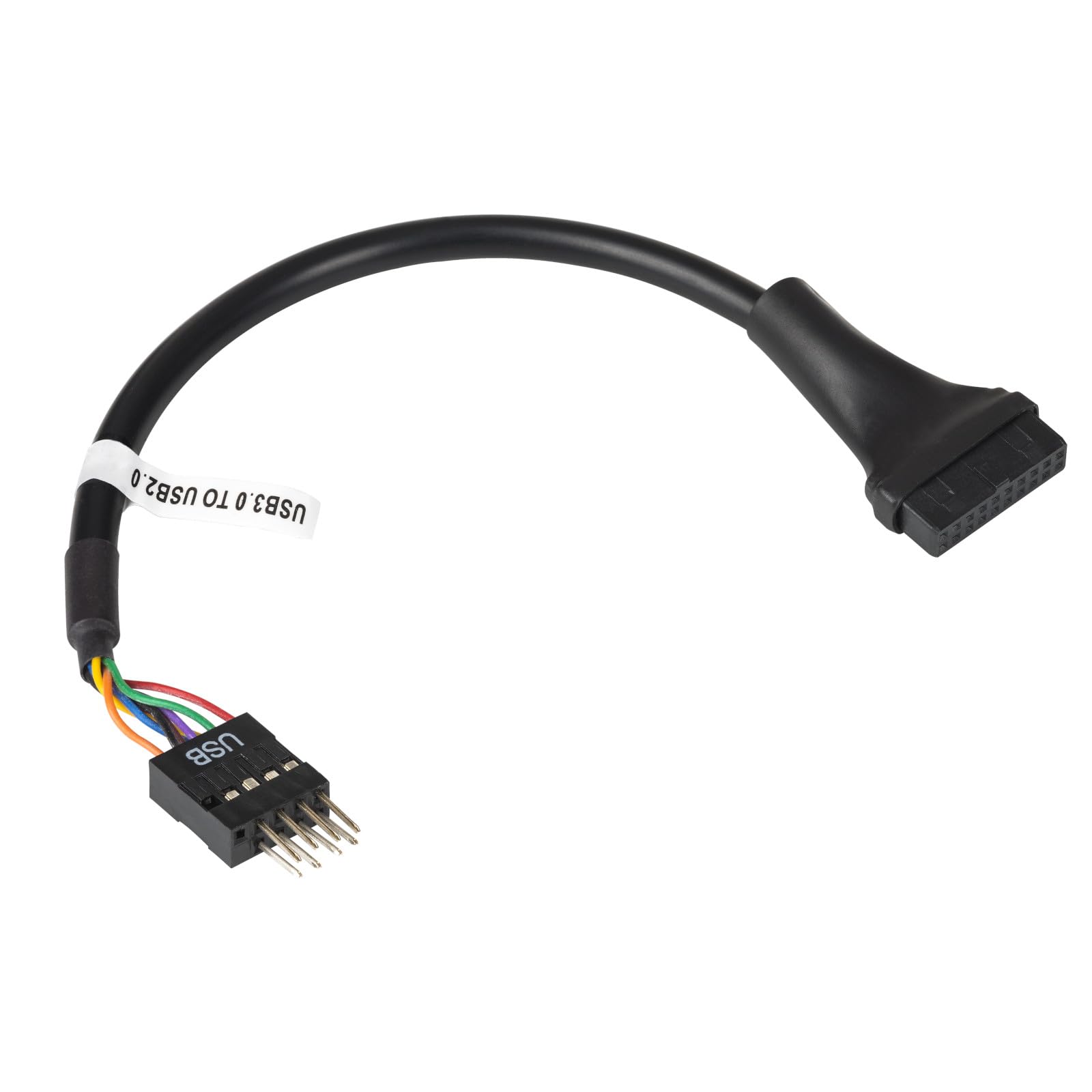 Akyga Adapter With Cable Ak-Ca-75 Usb 9 Pin (M) / Usb 19 Pin (F) 20 Cm