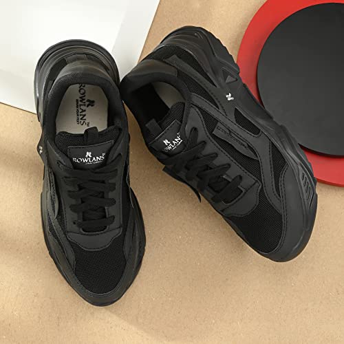 Image of ROWLANS Women's Mesh Lace-up Lightweight Sports /Gym /Running Shoes