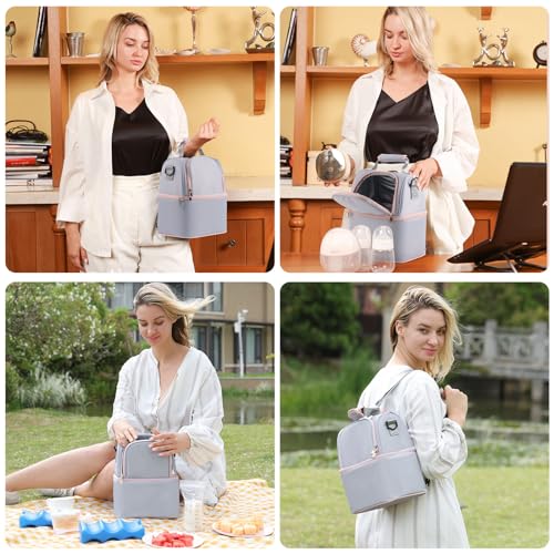 Image of NCVI Breastmilk Cooler Bag (Grey)