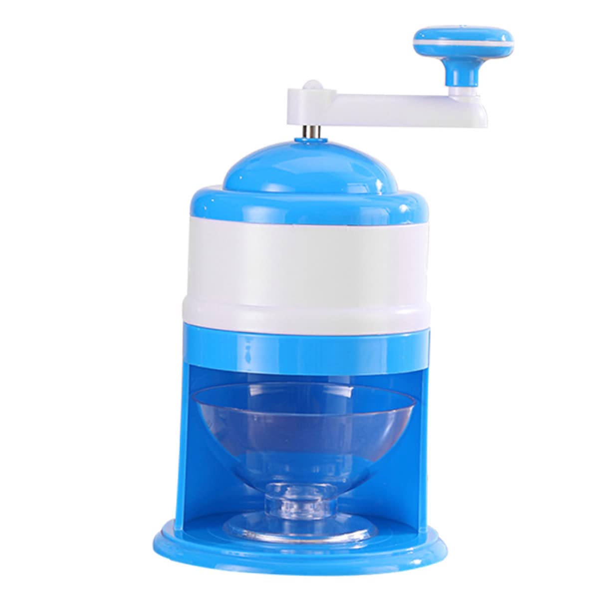 Garneck Manual Ice Shaver Machine Mini Hand Cranked Ice Crusher for Summer Household Ice Crushing Machine Ice Chipper Easy Diy Smoothies
