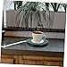 LAPYAPPE 1Set USB Constant Temperature Coaster Cup Heater Tea Cup Warmer Pad for Home Office Dorm Travel Elegant Design for Hot Beverages