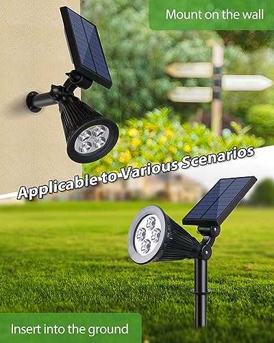 Falove Solar Spot Lights Outdoor Waterproof For Flag thumb #6