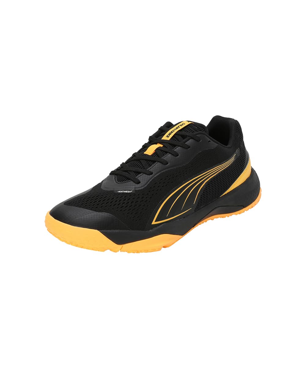 PUMA Unisex Solarstrike III salon spor ayakkabısı, Puma Black Sun Stream PUMA White, 44 EU
