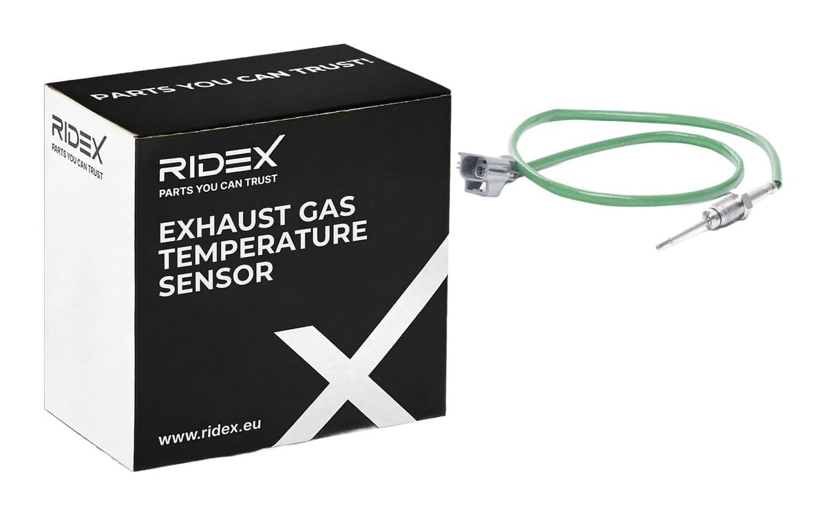 RIDEX 3938E0350 Sensore Temperatura gas scarico con cavo Compatibilità con FORD S-MAX WA6