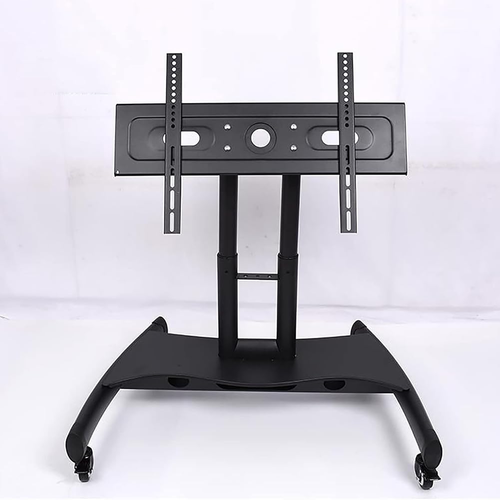 DFGHNBVC Universal Tv Stand For 32 To 65 Inch Tv, Heavy Duty Short Tv Trolley, Portable Mobile Tv Cart For Led/Lcd/Oled Tvs, Outdoor Rolling Tv Stand, Portable Tv Stand For Office