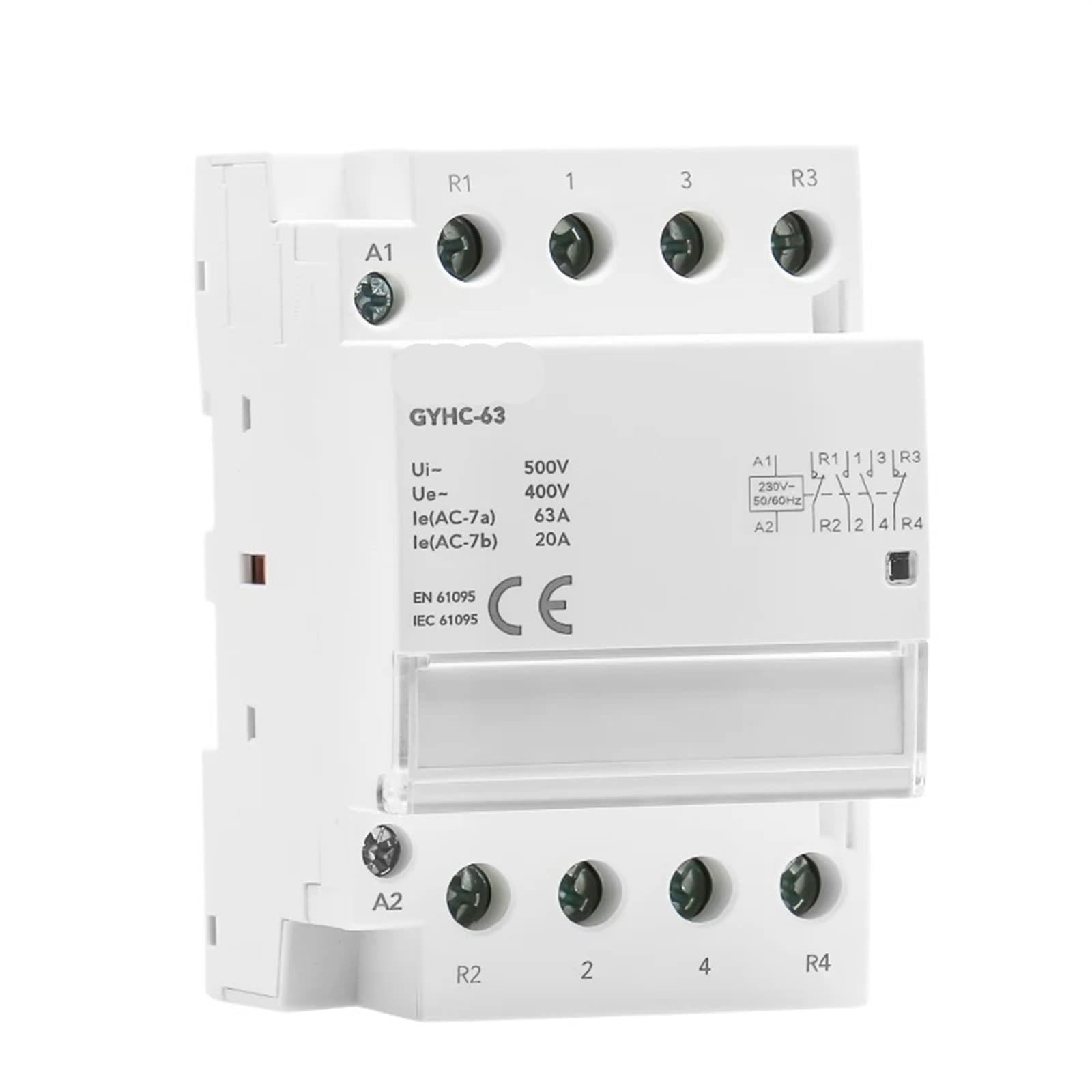 Contacteur modulaire 4P 40A pour sécuriser et séparer les lignes de puissance