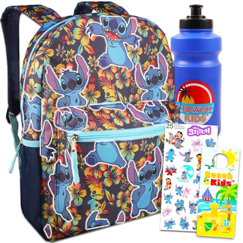 Disney Lilo and Stitch Backpack Set - Bundle of 16