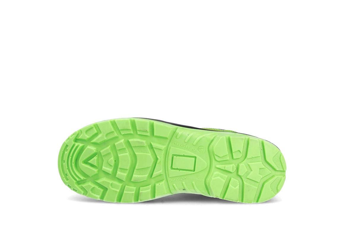 Paredes Zapato Seguridad Carbono Plus, Color Gris y Verde - Talla 47 EU