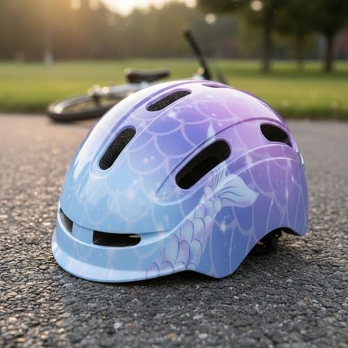 Casco multideporte infantil con espuma interna ligera para patín y bicicleta 3