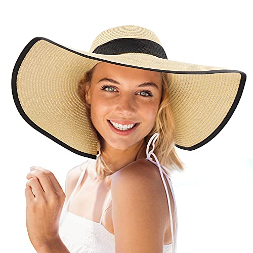 Ysoazgle Cappello da Sole Donna Floppy UPF 50