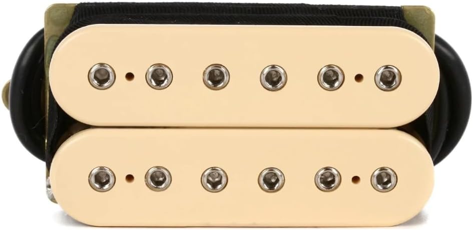 DiMarzio Super Distortion Humbucker Pickup DP100CR, Cream Bundle with 12x Fender Guitar Picks and Liquid Audio Instrument Polishing Cloth