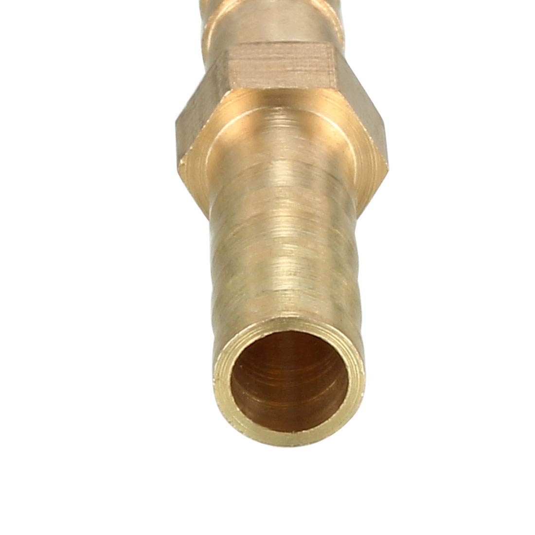 TAILONZ PNEUMATIC Raccords Union 5mm Barbed x 5mm Barbed Splicer Laiton Hose Barb Fittings Mender Joiner(Pack de 5