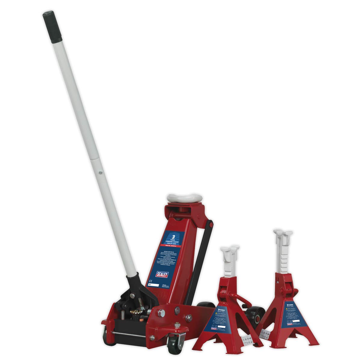 Sealey 3010Cx Trolley Jack 3Tonne Standard Chassis
