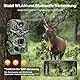 EUKI Wildkamera mit Bewegungsmelder Nachtsicht,2,7K 48MP Wildtierkamera WLAN mit Handyübertragung App,0,2s Tierkamera,No Glow Infrarot Nachtsichtkamera Outdoor,IP66 Wasserdicht,32GB SD Karte und Akku