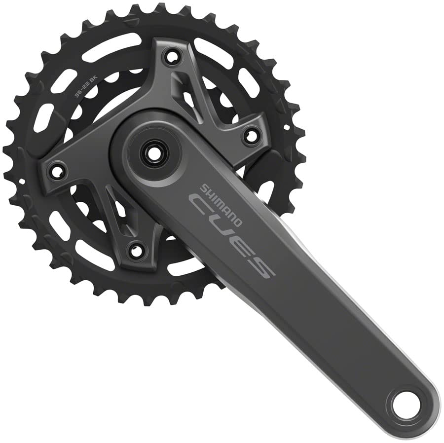 Pédalier Shimano Cues FC-U6000-2 9/10/11 vitesses 36/22t 175mm 110 BCD