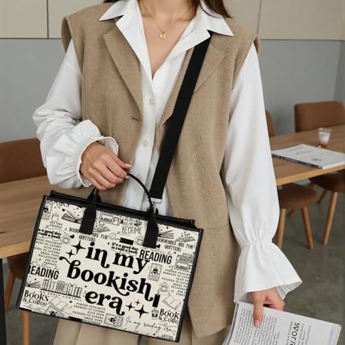 Bolsa Tote de Lona In My Bookish Era miniatura 7