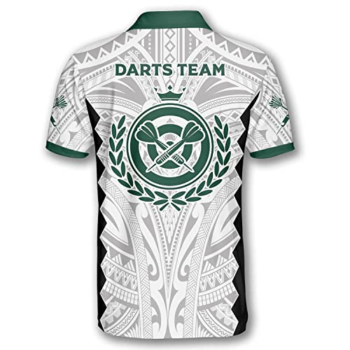 PRIMESTY Custom Darts Shirts for Men, Personalized Darts Jerseys for Men, 3D Darts Polo Shirts Size S-5XL3