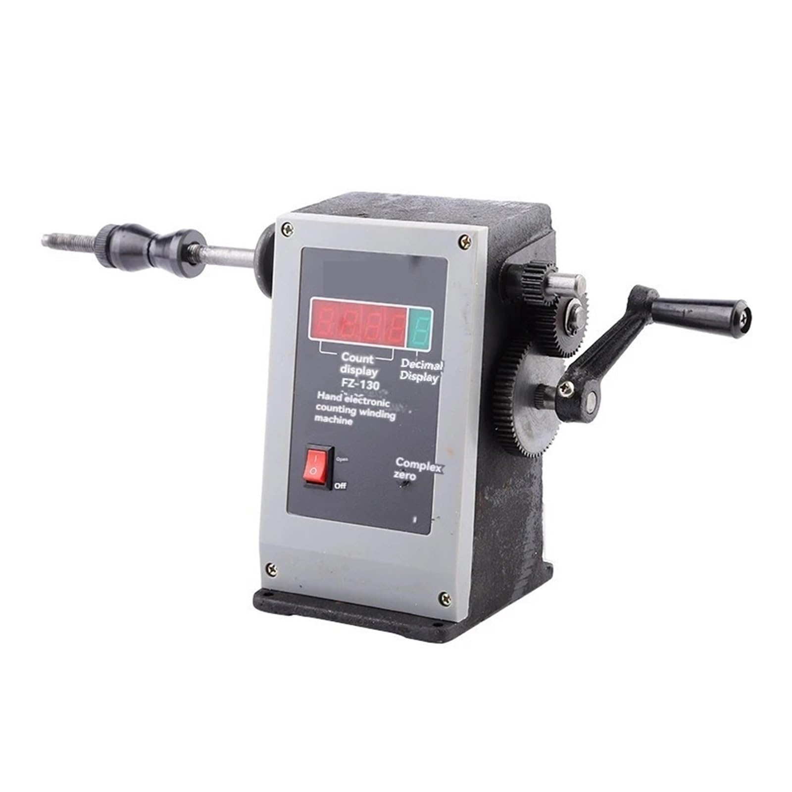 Coil Winder, Manual Coiler Winding Machine for Toroidal Motor with Counter,for Motor, Spring, Ribbon