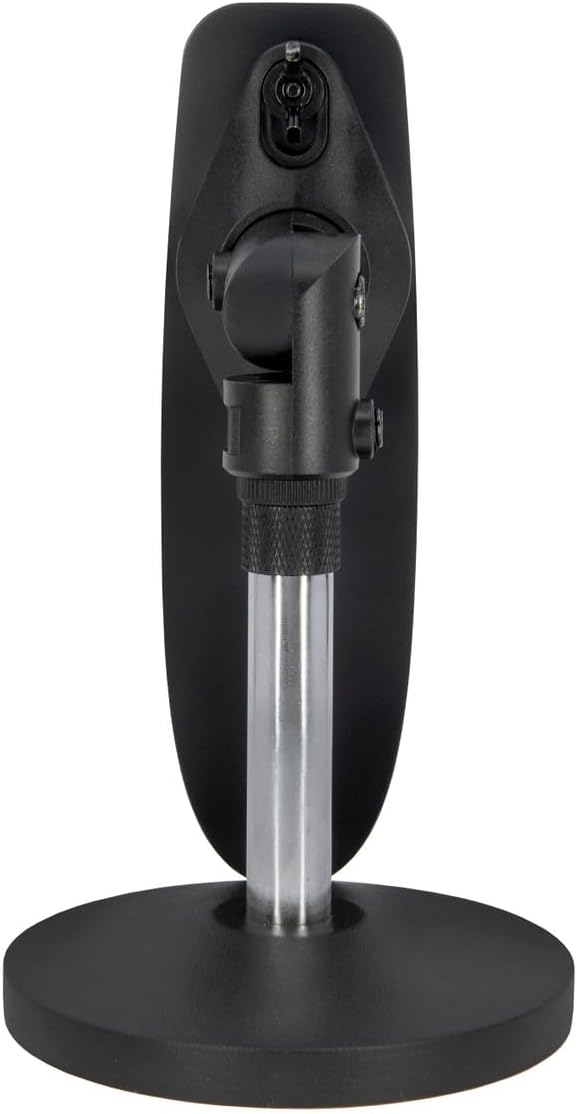ECS WordVault Desktop Mic Stand Compatible w/Philips SpeechMike Premium LFH3500 SMP3700 Nuance PowerMic 4 – Hands-Free Dictation Holder - Helps to Ease Carpal Tunnel, Trigger Finger/Thumb Injuries
