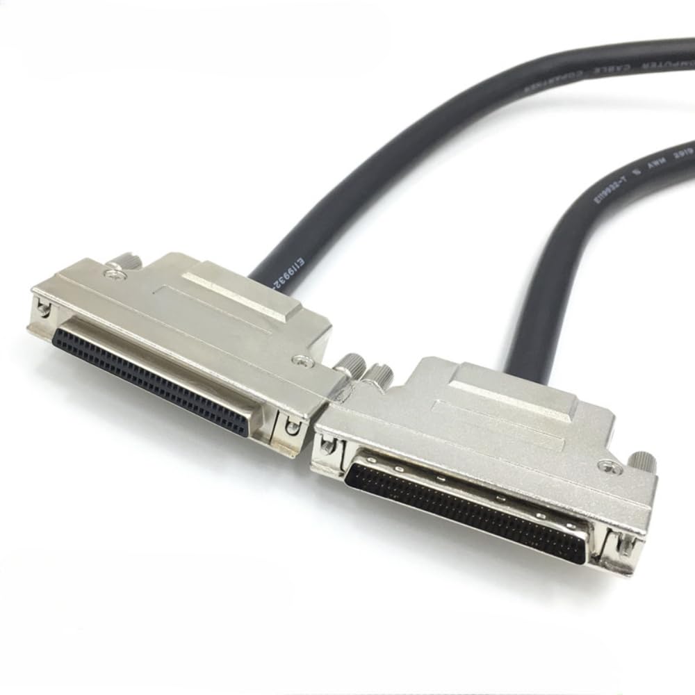 SCSI 68-poliger Stecker auf Buchse, Verlängerungskabel, HPDB68, Datenleitung, 1 m Länge