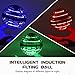 SVJJ 2025 Flying Orb Ball Toy - Hand Controlled Hover Boomerang with RGB Lights, Cosmic Globe Fidget Spinner Mini Drone, Safe Indoor Outdoor Gift for 6+ Boys Girls Teens (Blue)