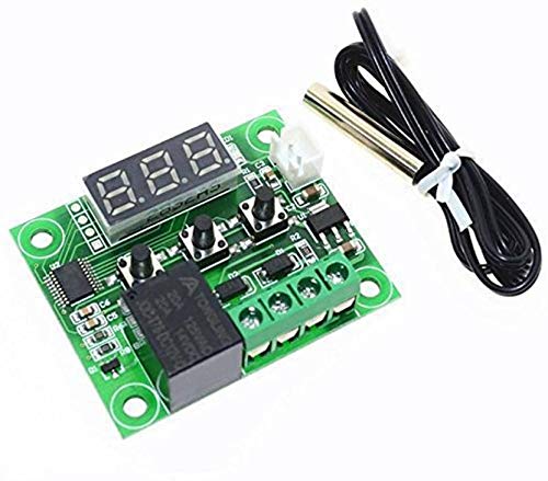 DHRUV-PRO W1209 12V DC Heat Cool 50~100 Digital Temperature Controller Thermostat (B07T9NDF5Q) Amazon Price History, Amazon Price Tracker