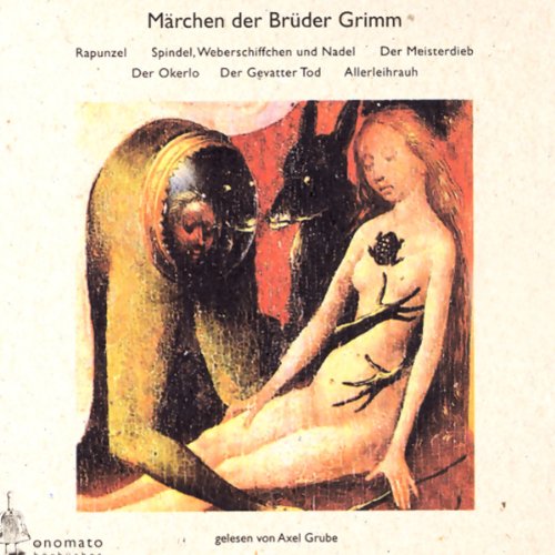 Märchen der Brüder Grimm - CD 2: 5 Märchen mit kurzen Musikeinleitungen. Rapunzel, Spindel Weberschiffchen und Nadel, Der Meisterdieb, Der Gevatter ... Hörbücher in handgearbeiteten Papphüllen)