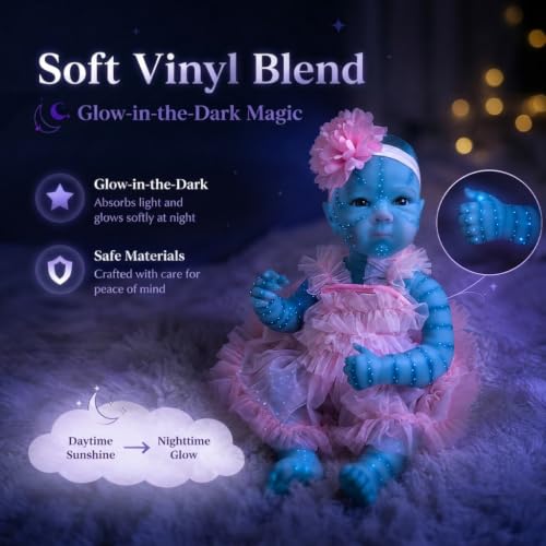 Muñeco Reborn 19 Pulgadas Vinilo Realista para Niños miniatura 4