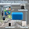 Aquarium Media Maintenance Kit Replacement for Fluval AC70 Power Filter, Includes 1 Blue Foam Filters, 2 Intake Strainer Sponge,1Pack Ceramic Rings and 2 Pack Activated Carbon, for 70 Gallon Aquariums #2