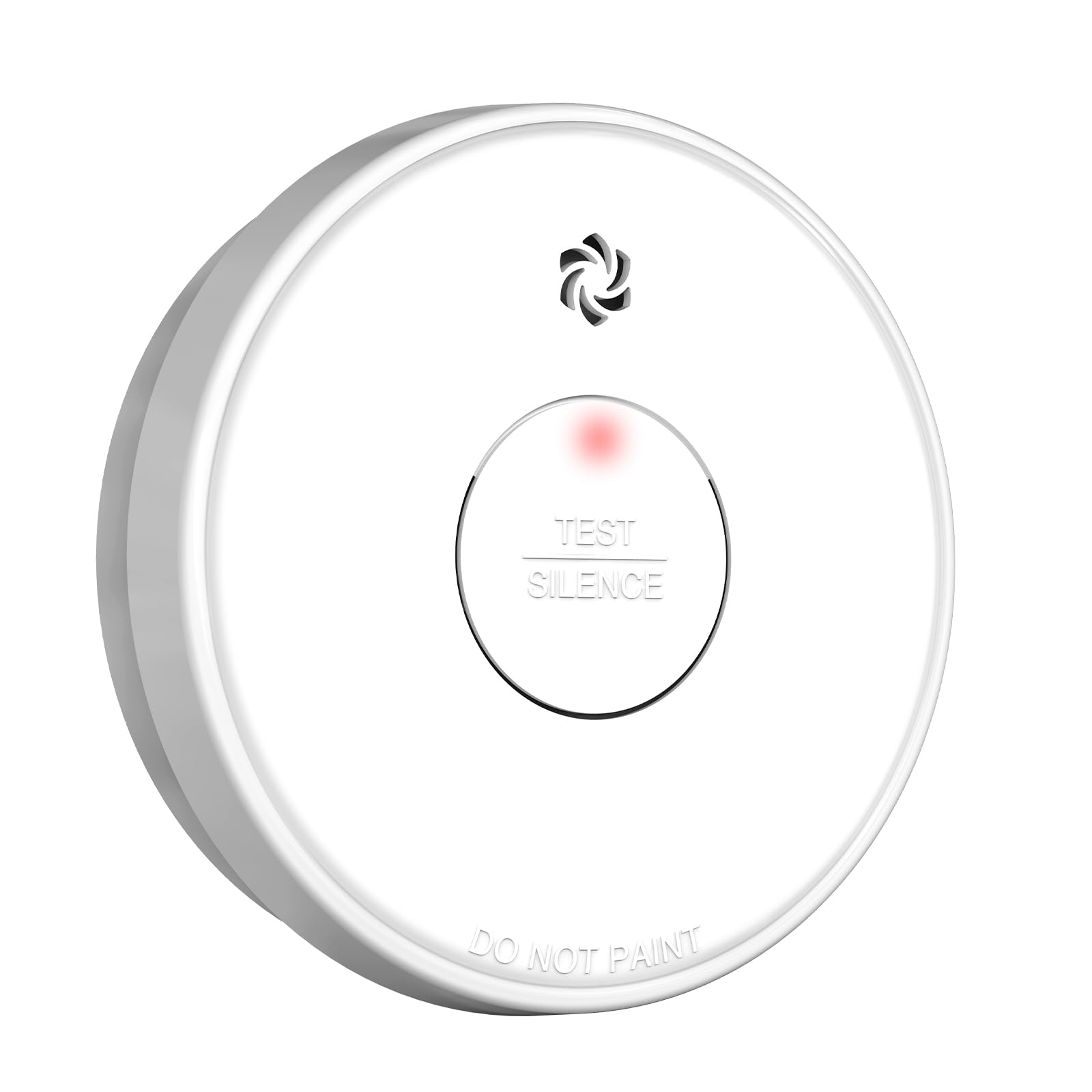 Putogesafe Wireless Interlinked Smoke Alarm, Wireless Smoke Detector with Replaceable Battery, Max. 48 Interconnected Fire Alarms, EN14604 & CE Certified, 10 Years Lifetime, 1 Piece