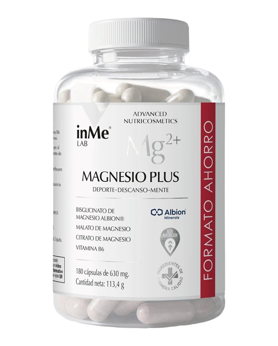 InMe Lab Magnesio Plus Formato Ahorro 180 capsulas