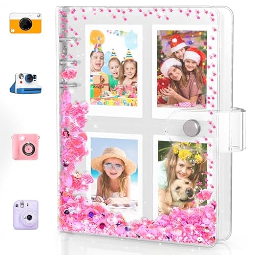 Álbum de fotos pequeño para Instax Mini, álbum de fotos para Polaroid, álbum de fotos para niños, para Instax Mini 11 12 40 KODAK Mini Photo (200 fotos) | Ya disponible en tu tienda friki favorita! En mundofriki.es!