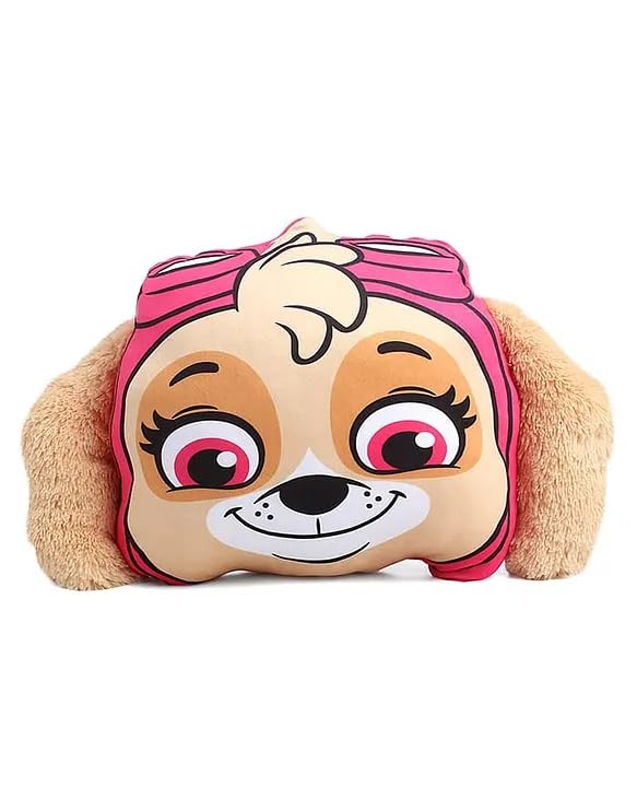 Skye Face Cushion Plush – Huggable Paw Patrol Soft Toy Pillow, Adorable Collectible Cushion Plush Gift for Kids & Fans, Cute Puppy Character Decor 42cm-image-33