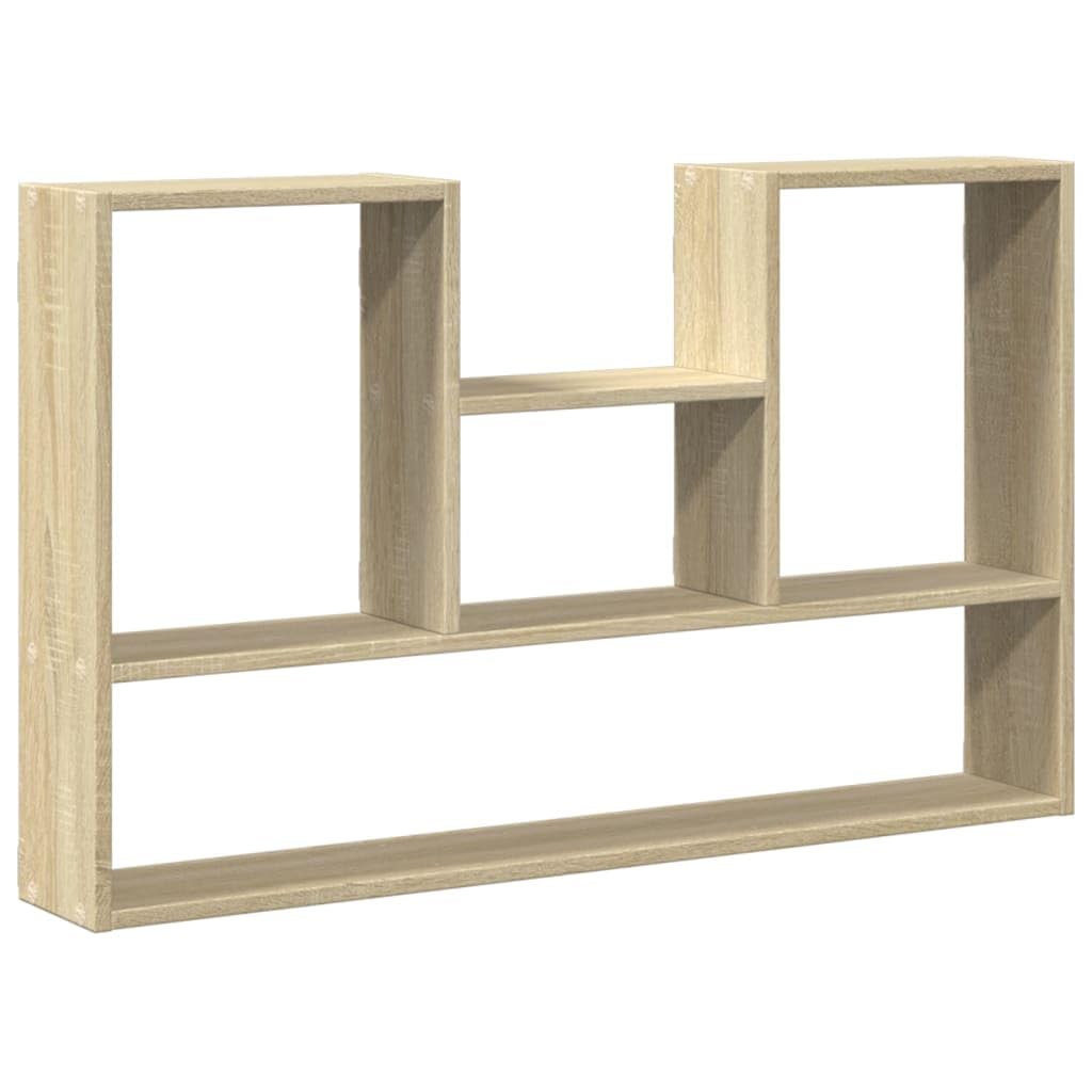 Vidaxl Sonoma Oak Wall Shelf 99X15x60 Cm Engineered Wood