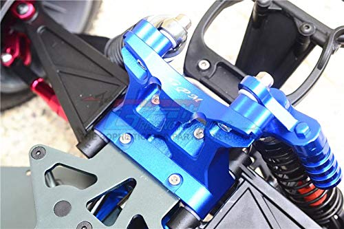 Aluminum Front Damper Mount for LOSI 1:6 4WD Super Baja Rey LOS05013 / Super Baja Rey 2.0 LOS05021 Upgrades - Blue