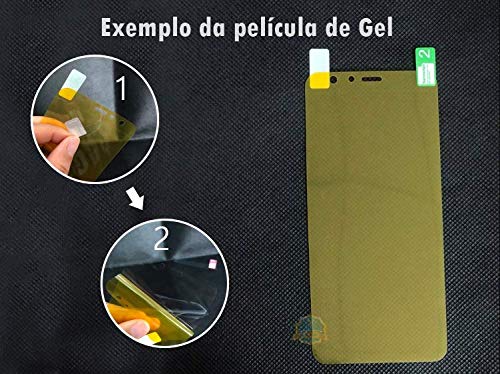 Película de Gel Silicone Flexível Para Para Samsung Galaxy A71 com tela de 6.7 Polegadas - Proteção