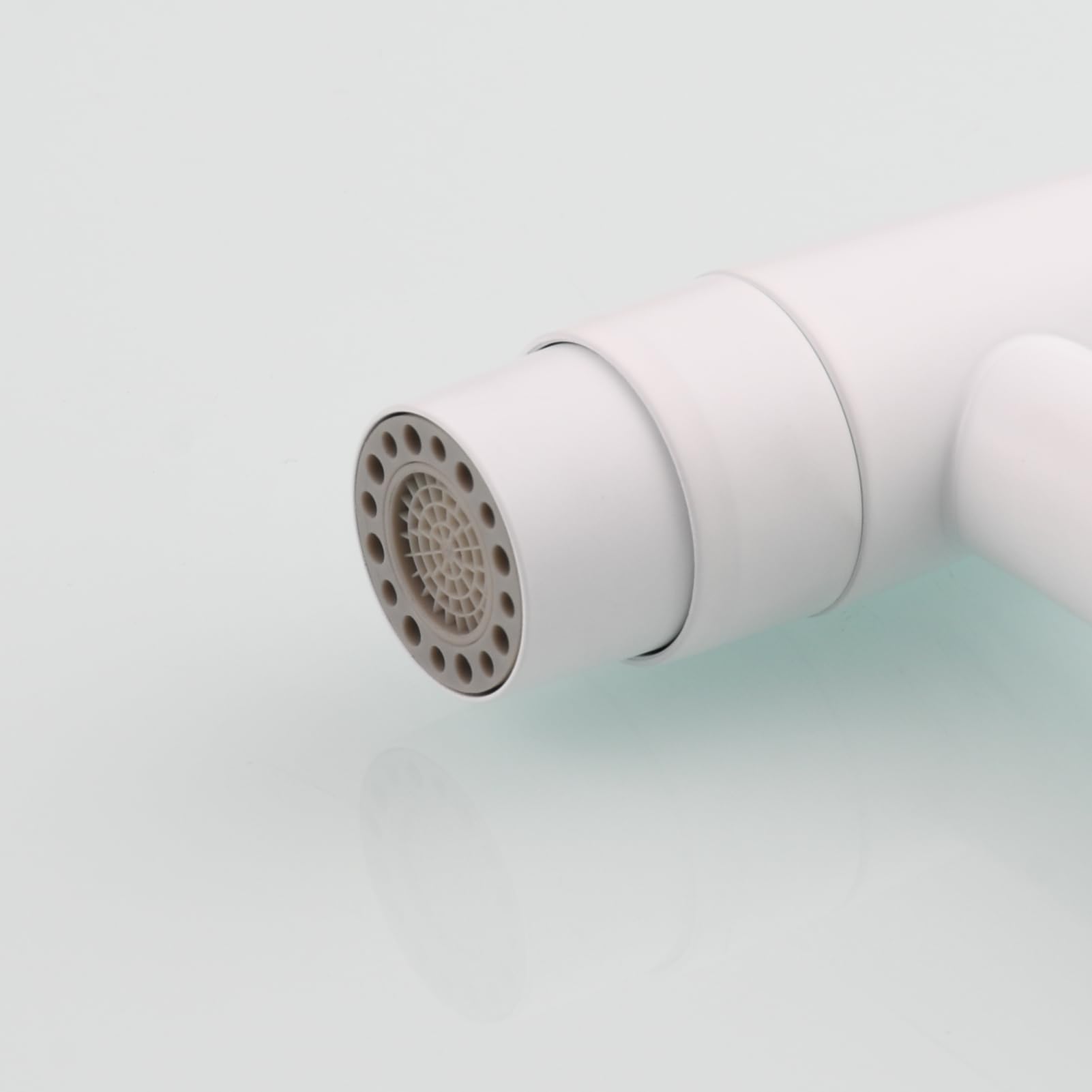 Tecmolog 2 Pezzi Doccetta WC a 2 Modalità in Acciaio Inox Doccia Bidet Portatile per l'Igiene Personale, Bianco, WS024AW-2