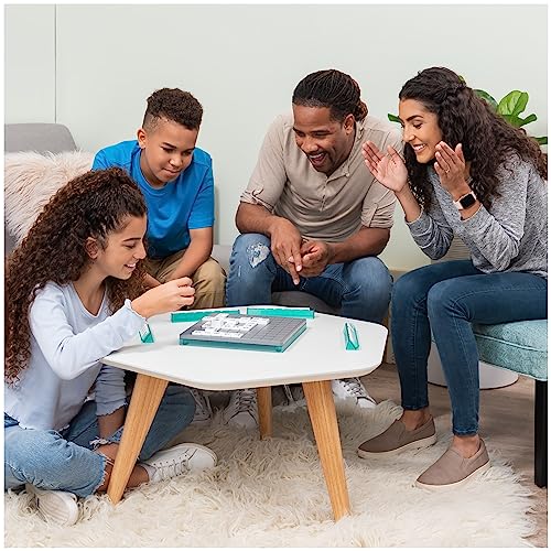 Upwords juego clásico de mesa con fichas apilables miniatura 5