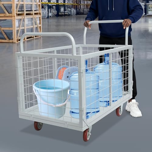 Carretilla Plataforma 1800 Lbs Plegable 4 Ruedas miniatura 4
