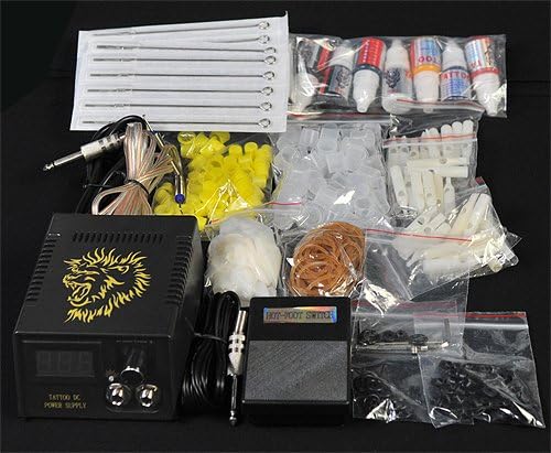 Fancier Studio (S-T02) 4 Gun Tattoo Machine Gun Kit with Case