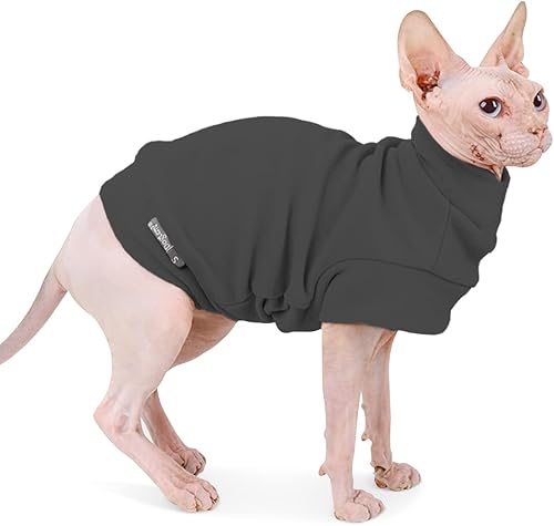 Miniatura 1 de Sudadera de forro polar para perros pequeños sudadera con capucha para clima frío o primavera, chaleco cálido para gato, suéter para perros