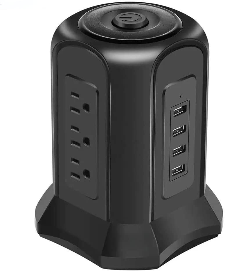KOAIUS Power Multiple Power Strip Vertical 2 Layer Tower Surge