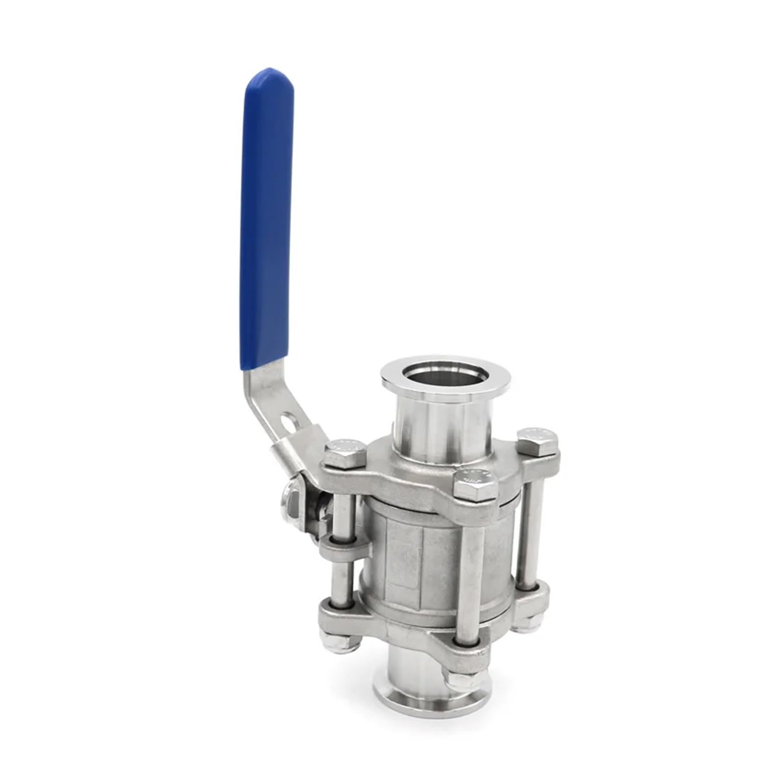 Válvula de Bola Manual de Alto vacío KF, 3 Piezas, Brida de Acero Inoxidable 304 KF16 KF25 KF40 KF50(KF40)