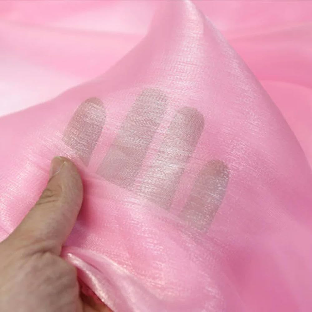 3/5/10m Kristall Organza schiere glänzende Stoff Material Handwerk Kostüme Kleid machen Braut Hochzeit Kulissen durch Meter