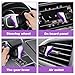 TEUOPIOE Car Interior Cleaning Brush, Car Duster Interior,Car Detailing Brush Dusting Brush,Car Interior Cleaning Tool, Auto Soft Hair Car Brush,Auto Interior Dust Brush for Air Vents(Purple)