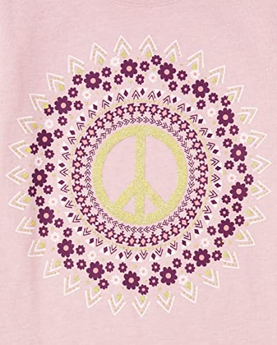 The Children's Place Girls Unicorns,Sports,Butterflies Short Sleeve Graphic T-Shirts,2 Pack - Image 4